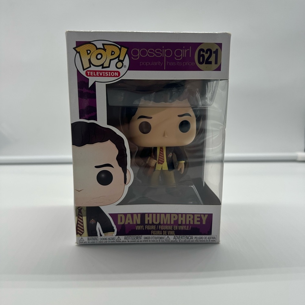 Funko Pop! TV Gossip Girl #621 Dan Humphrey Vinyl Figure In Box New Open Box
